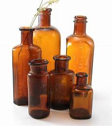 Amber Glass Bottles