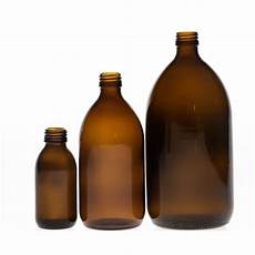 Amber Medicine Bottles
