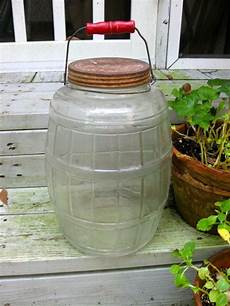 Glass Pickle Jar