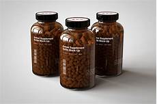 Glass Pill Bottle