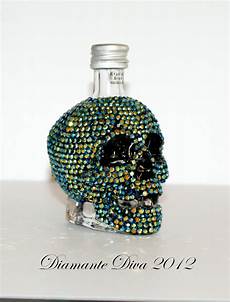 Glass Skull Bottle