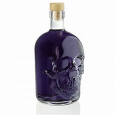 Glass Skull Bottle